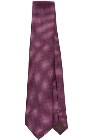 CANALI Seidenkrawatte mit Jacquardmuster