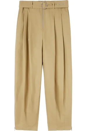 Jil Sander Wide-Leg-Hose mit Gürtel