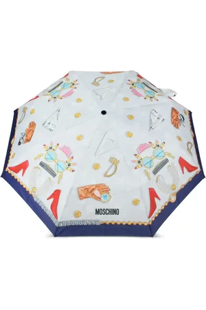 Moschino Regenschirm mit Motiv