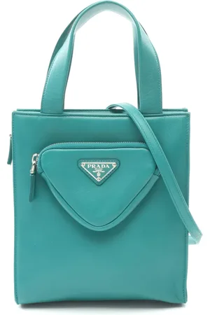 Prada 2010s Tote Bag aus Leder