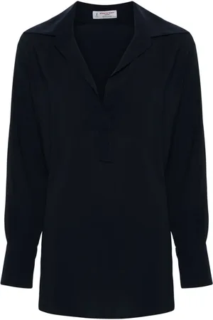 ALBERTO BIANI Bluse mit V-Ausschnitt