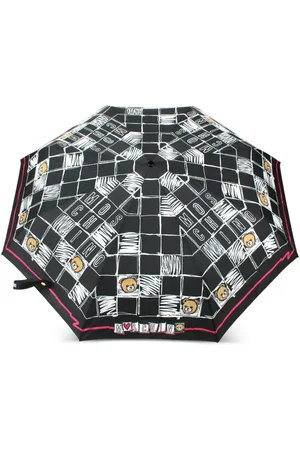 Moschino Regenschirm mit grafischem Print