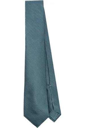 CANALI Seidenkrawatte mit Jacquardmuster