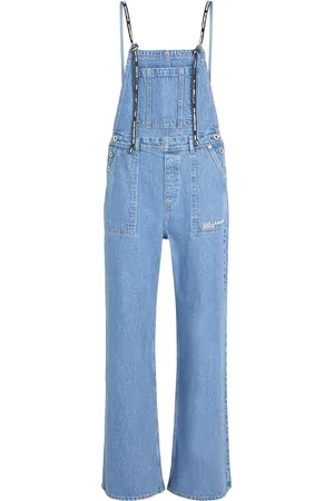 Karl Lagerfeld Jeans-Latzhose mit Logo-Print