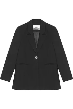 Ganni Blazer mit Stretchanteil