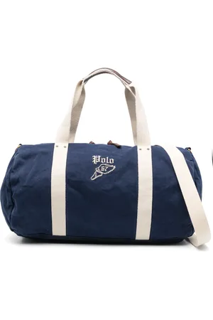 Ralph Lauren Reisetasche aus Canvas mit Stickerei