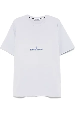 Stone Island T-Shirt mit Logo-Print