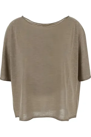 GENTRYPORTOFINO Fein gestricktes T-Shirt