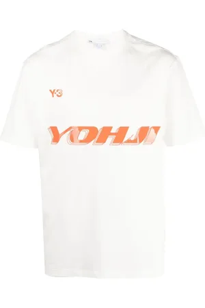 Y-3 T-Shirt mit Logo-Print