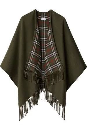 Burberry Wendbares Cape mit Karomuster