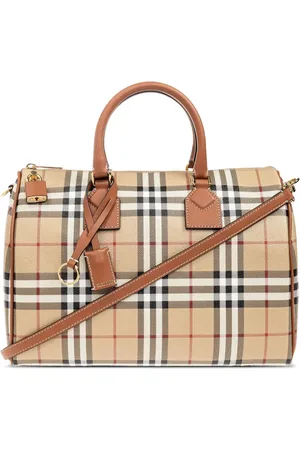 Burberry Medium Check satchel bag