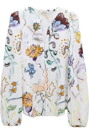 Dorothee Schumacher Leinenbluse mit Print