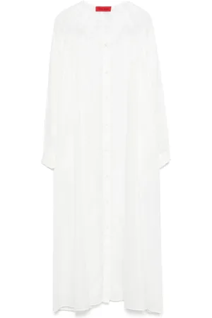 Thelatest Mittellanges Hemdkleid