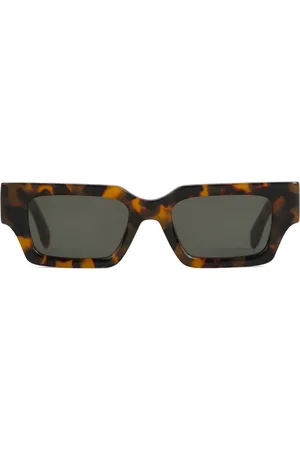 Palm Angels Sonnenbrille mit eckigem Gestell