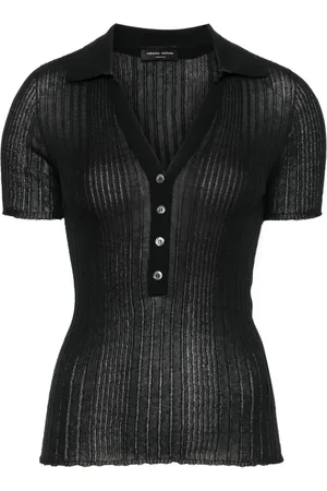Roberto Collina Geripptes Poloshirt