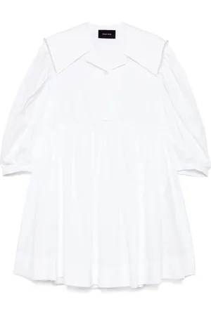 Simone Rocha Perlenverziertes Minikleid mit Matrosenkragen