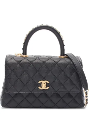 CHANEL 2021 mittelgroße Coco Handtasche