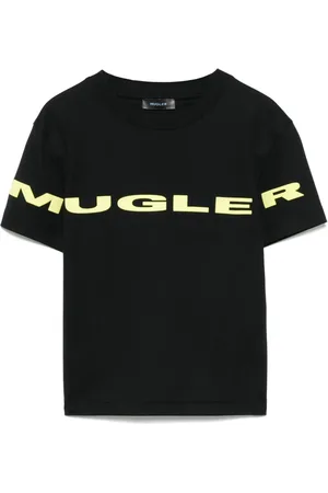 MUGLER T-Shirt mit Logo