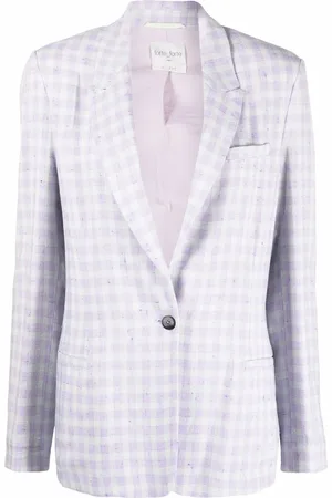 FORTE FORTE Karierter Blazer