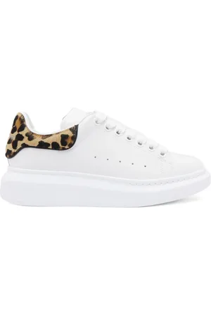 Alexander McQueen Oversized Leopard Sneakers