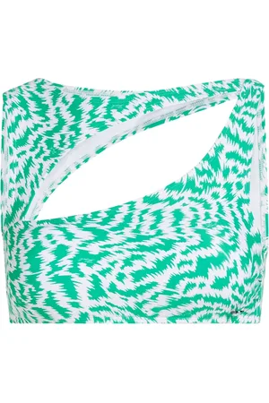 Karl Lagerfeld Bikinioberteil mit Animal-Print