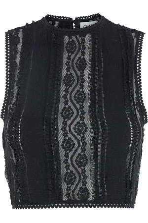 CHARO RUIZ IBIZA Asteria Oberteil mit Spitzendetail