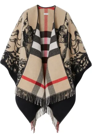Burberry Cape mit Ritteremblem