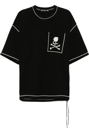 MASTERMIND JAPAN T-Shirt mit Kreuzstich