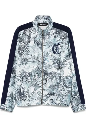 Roberto Cavalli Sweatshirt mit Dschungel-Print