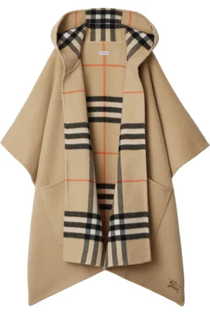 Burberry Wendbares Cape mit Vintage-Check