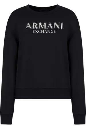 Armani Exchange Sweatshirt mit Logo-Verzierung