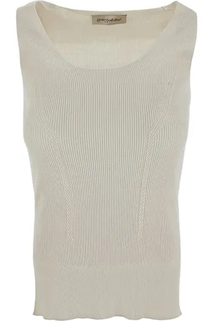GENTRYPORTOFINO Geripptes Top