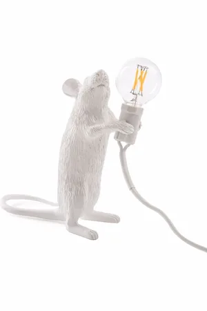 SELETTI Tischlampe im Mausdesign