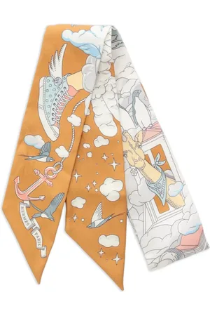 Hermès 2010s Sur Mon Nuage Schal