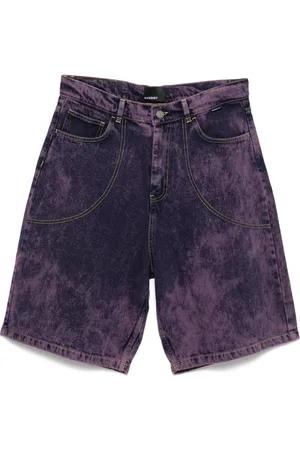 Rassvet Shorts mit Acid-Wash-Effekt
