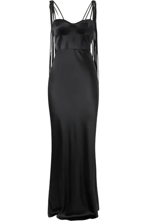 Pinko Spaghettikleid aus Satin
