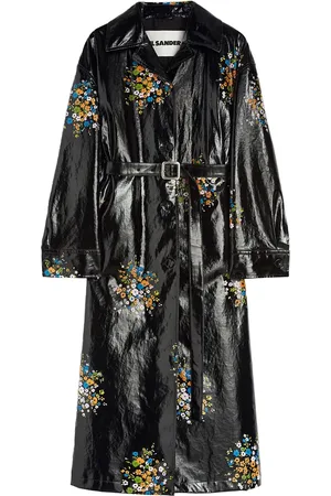 Jil Sander Trenchcoat mit Print