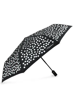 Moschino Kompakter Regenschirm mit Polka Dots