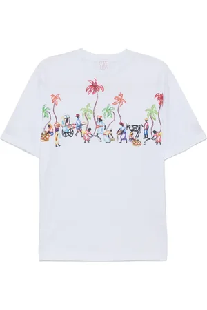 Stella Jean T-Shirt mit Print