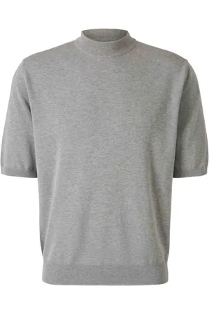 ZANONE T-Shirt mit Stehkragen