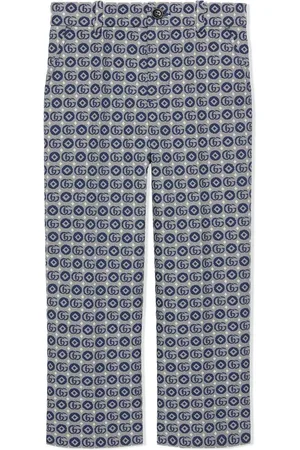 Gucci Straight-Leg-Hose aus GG Jacquard