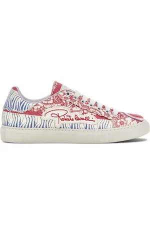 Roberto Cavalli Sneakers mit Bandana-Print