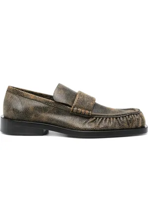 Jil Sander Loafer mit Riss-Effekt