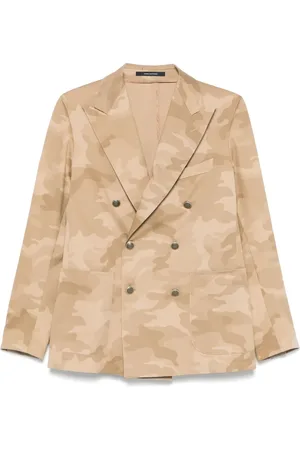 TAGLIATORE Sakko mit Camouflagemuster