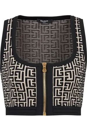 Balmain Top mit Muster