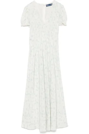 Ralph Lauren Maxikleid mit Blumen-Print