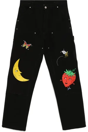 Sky High Farm Bestickte Jeans