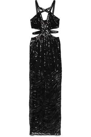 Roberto Cavalli Maxikleid mit Pailletten