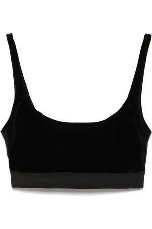 Tom Ford Cropped-Oberteil aus Samt