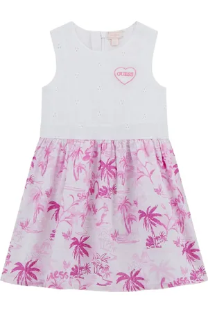 Guess Kleid mit Palmen-Print